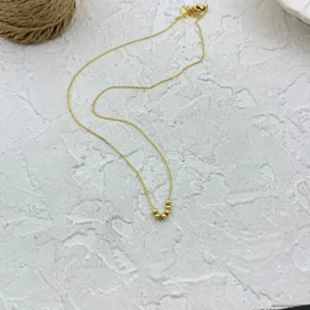 گردنبند زنانه با طرح توپی البرنادو ژوپینگ، شیک و جذاب