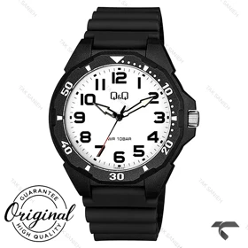 ساعت کیو اند کیو مردانه VS44J001Y مشکی صفحه سفید QQ-10589-G