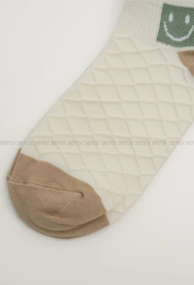 جوراب مچی طرح دار کد1005652