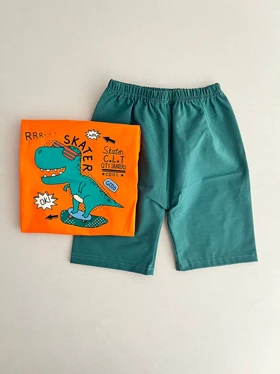 تیشرت شلوارک دایناسور 7122