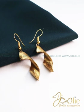 گوشواره زنانه مدل مارپیچ کد E1189