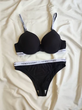 ست شورت و سوتین نخی کد: 9138