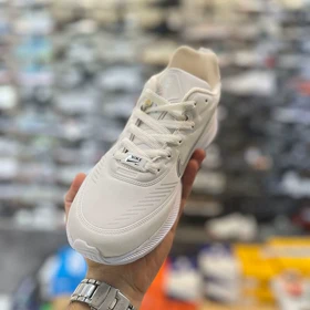کفش راحتی نایکی مدل ایر زوم Air zoom با رویه فوم سفید