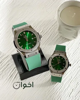 ساعت هابلوت اصلی بند رابر صفحه ساده(بیگ‌بنگ)