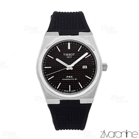 ساعت تیسوت مردانه بند رابر مشکی 106548