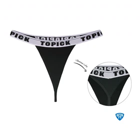 شورت لامبادا پشت تکه دار مشکی