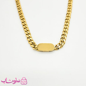 گردنبند زنانه استیل طرح کارتیه