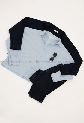 شومیز اسلپ تک جیب زارا کد1005360