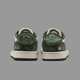 نایکی جردن 1 ترویس اسکات گوچی ساق کوتاه Nike Air Jordan 1 Low OG Travis Scott X Gucci