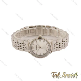 ساعت زنانه امپریو آرمانی تمام نقره ای شماره نگین Armani-5438-L