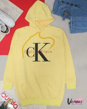 هودی کلاهدار طرح calvin klein