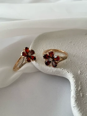 انگشتر فلاور ژوپینگ