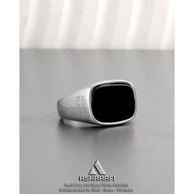 انگشتر مون بلان استیل Mont Blanc Ring SK04