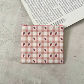 کیف نگهدارنده پد بهداشتی (سانیتاری) زنانه چرم مصنوعی فانتزی ظرفیت 3 تا 4 پد