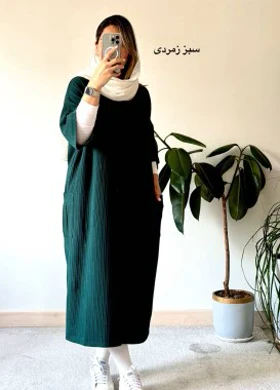 پیراهن مانتویی دلسا 12