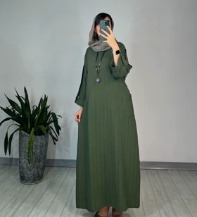 مانتو کفتان بلند لوفن مشکی