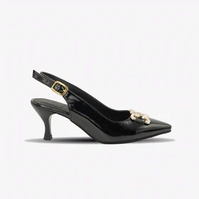 کفش مجلسی زنانه پاشنه‌دار 5 سانت مدل 400951 _ sandal valentino