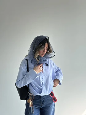 شومیز جلو گره نایریکا