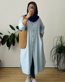 پیراهن مانتویی شهرزاد
