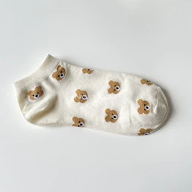 جوراب مچی خرس قهوه ای