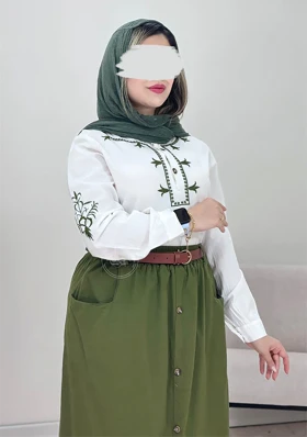 ست شومیز و دامن بتی