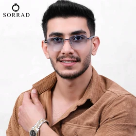 عینک اسپرت کارتیر / فریم فلزی عدسی شیشه ضدخش