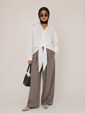 شومیز گره‌ای ترمه 04311318-25