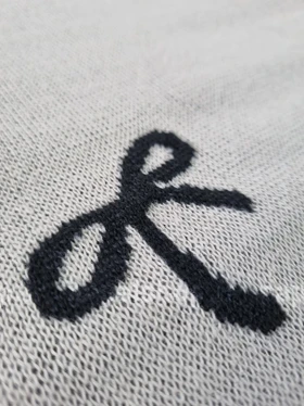 بلوز بافت یقه گرد طرح پاپیون