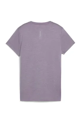 تیشرت زنانه آستین کوتاه مشکی RUN FAVORITE HEATHER TEE