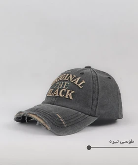 کلاه کپ جین زخمی Original The Black کد 6250