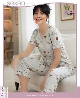 تیشرت و شلوارک سایز نرمال sexen کد 12260