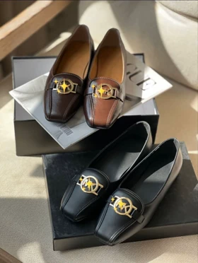 کالج زنانه مشکی چرم MK