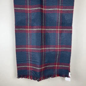 شال پاییزه موهر دورو چهارخانه و پیردوپل 20524