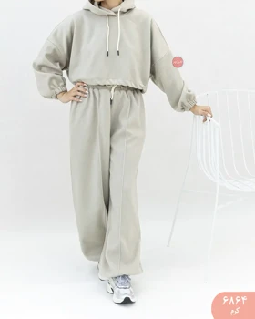 ست هودی شلوار روناک6864