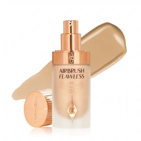 کرم پودر صورت شارلوت تیلبری مدل Airbrush Flawless شماره 5.5 Neutral حجم 30 میلی‌لیتر