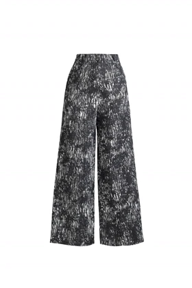 شلوار کتان طرحدار - 8107