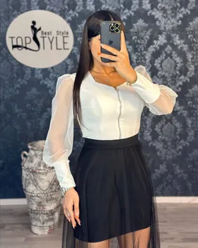 نیم‌تنه جلو زیپ کد : 8218