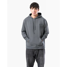 هودی طوسی فیلی زیگ zig مدل basic comfort کد369