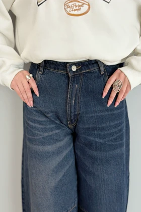 جین بالنی سرمه ای 21097