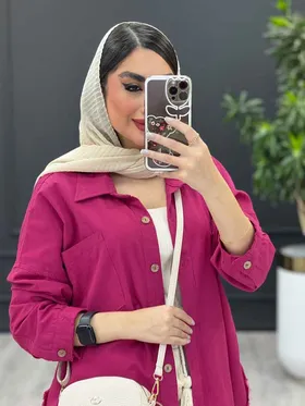 مانتو شومیزی پایین هلال