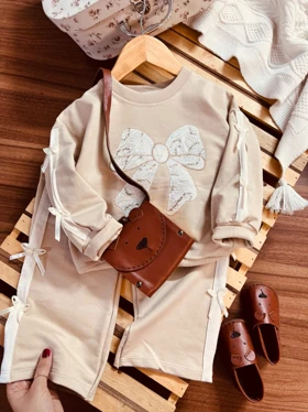 ست دورس پاپیون گلدوزی