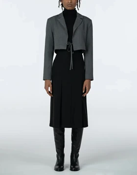 کراپ جلو بند دار