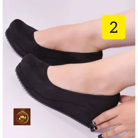 کفش لژدار طبی کارمندی پرسنلی زنانه لودشکا ساده و کنفی