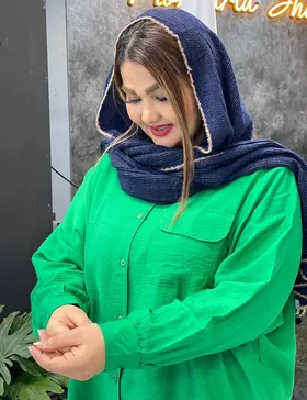 مانتو تک جیب پانی کد : 100289B