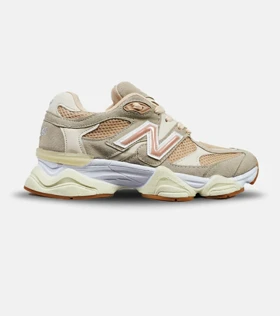 کفش کتانی زنانه طوسی گلبهی NEW BALANCE 9060