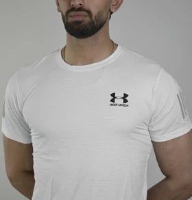 تیشرت ورزشی مردانه آندر آرمور مدل 4B0238 سفید