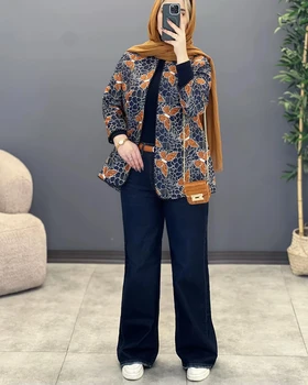 کت ژاکارد پروانه