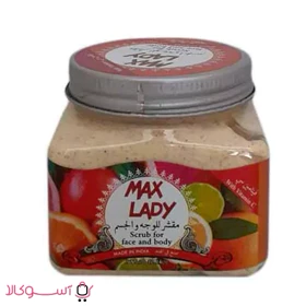اسکراب لایه بردار مکس لیدی عصاره ویتامین سی حجم 300 میل