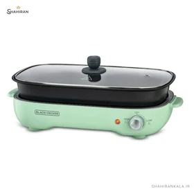 گریل تابه‌ای 3 کاره بلک اند دکر مدل GMF1400