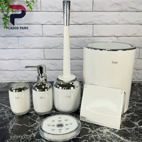 ست سرویس بهداشتی 2 جداره رمانتیک لیمون